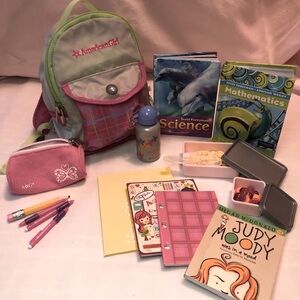 American Girl and Our Generation school set